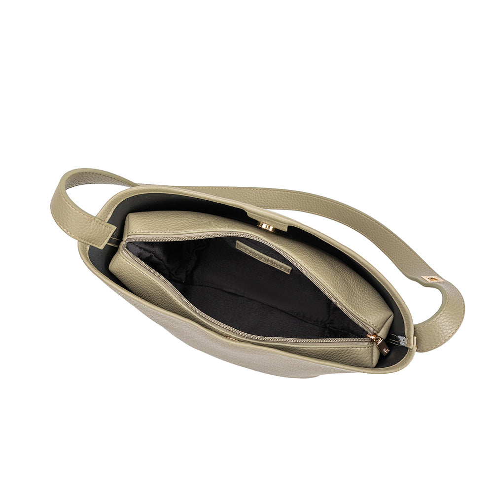 Irina Sage Recycled Vegan Shoulder Bag