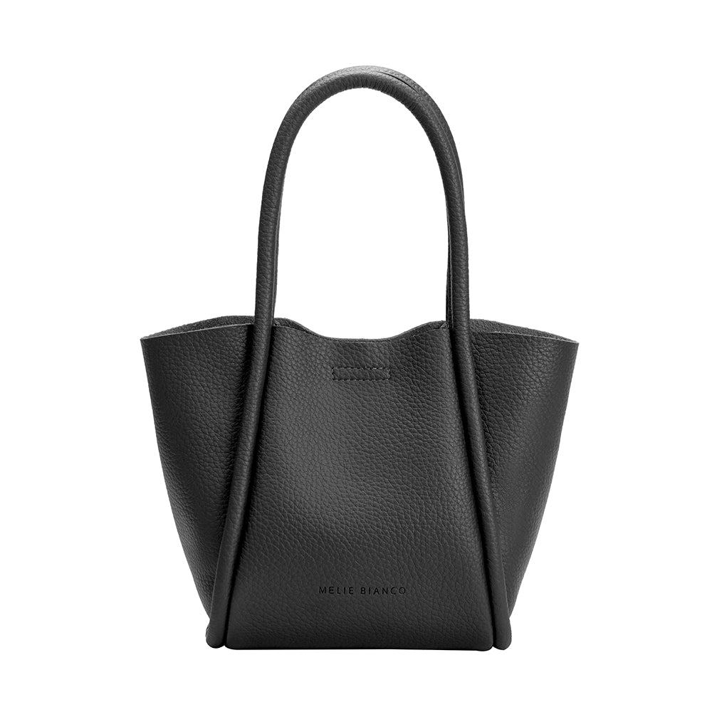 Mariah Black Recycled Vegan Tote Bag