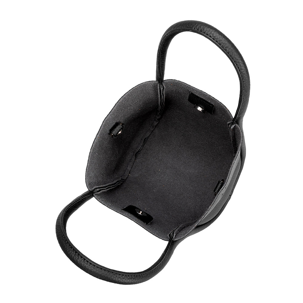 Mariah Black Recycled Vegan Tote Bag