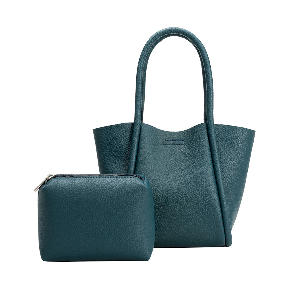 Mariah Indigo Recycled Vegan Tote Bag