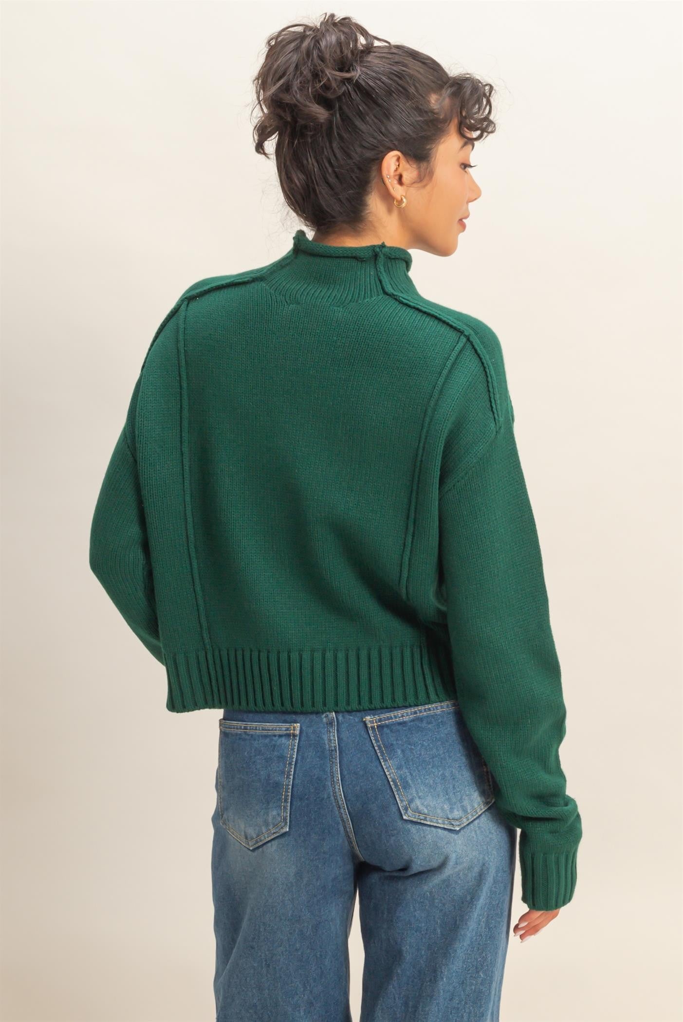High Roll Neck Sweater