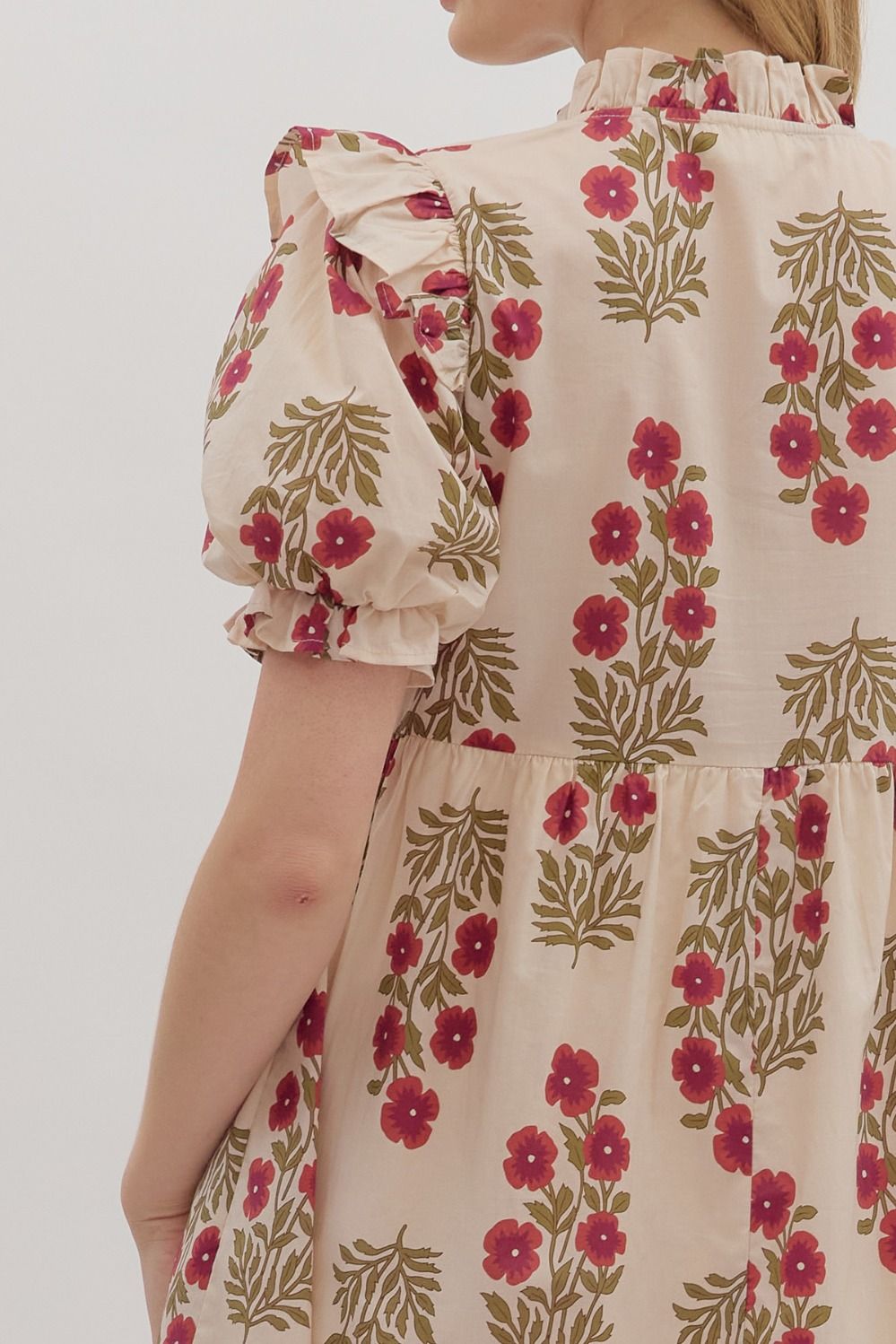 The Eleonor Floral Midi Dress