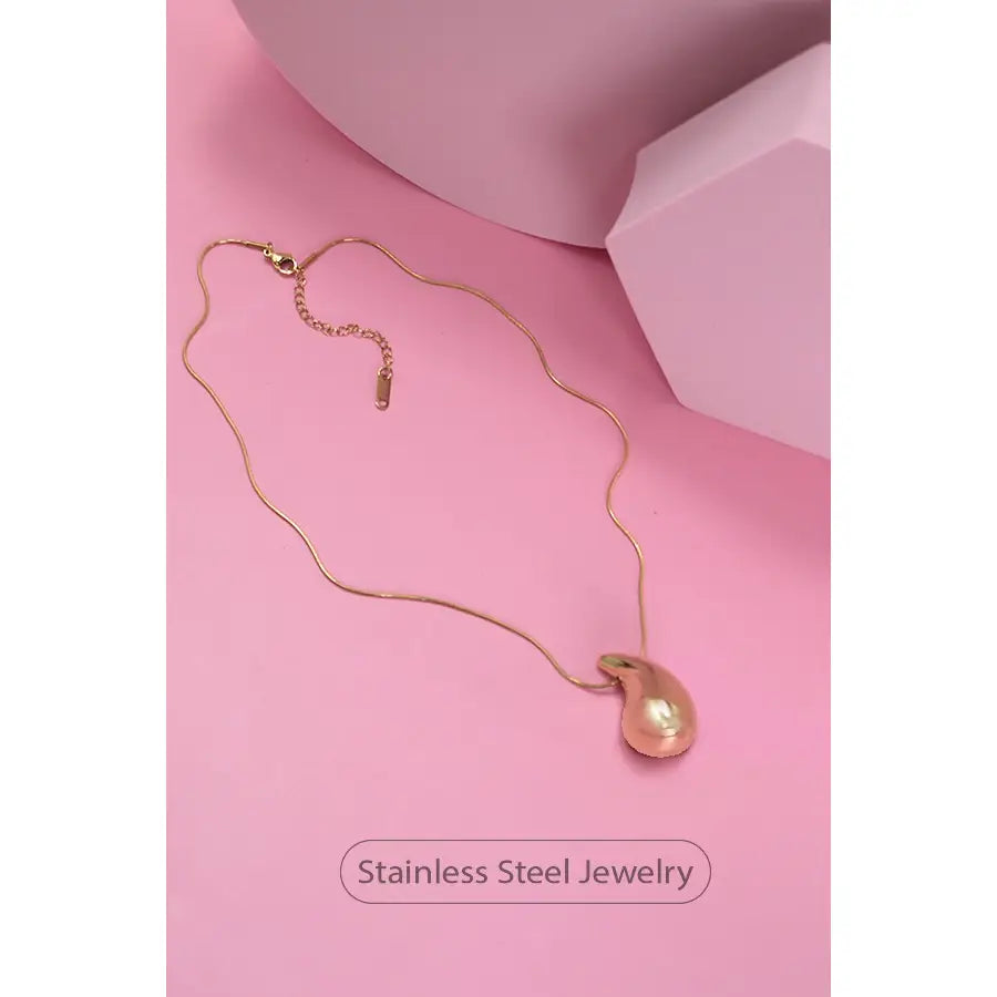 Chunky Teardrop Necklace