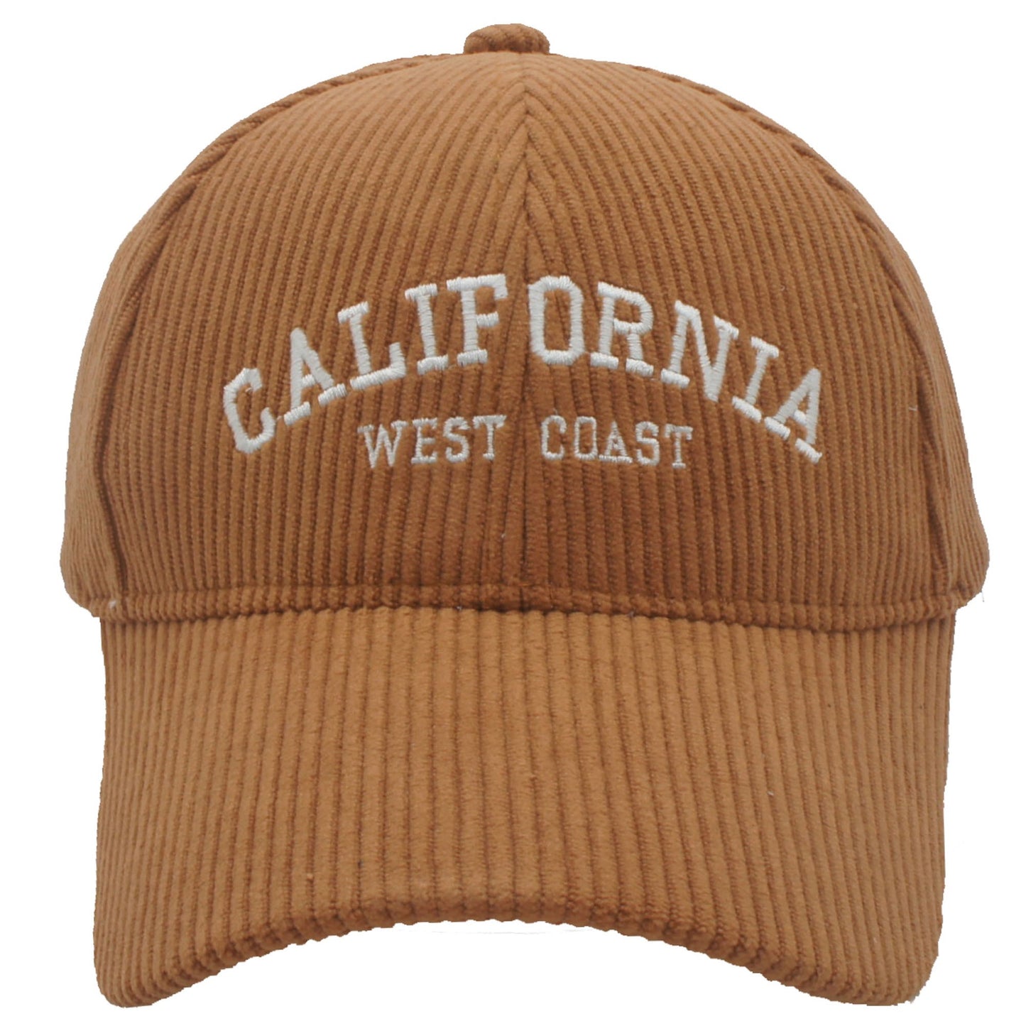 California Embroidered Corduroy Cap