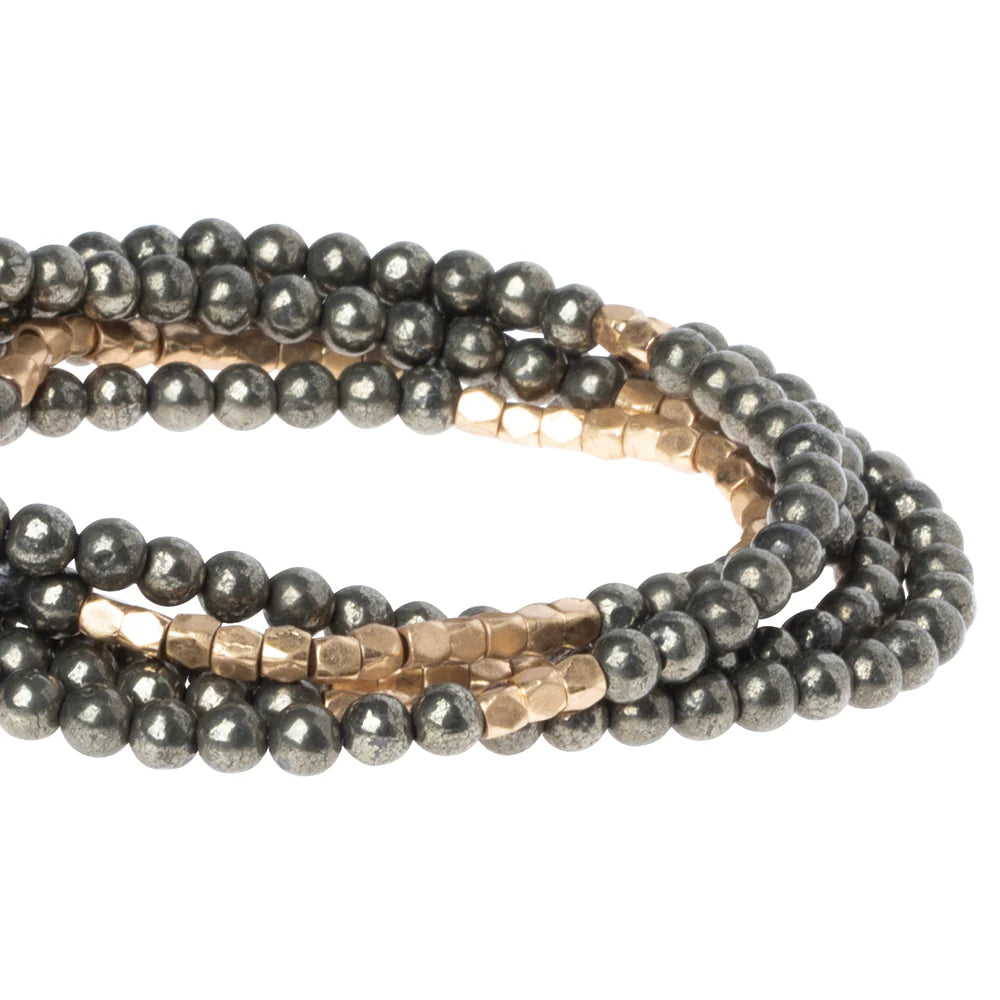 Stone Wrap Bracelet - Stone of Positive Energy