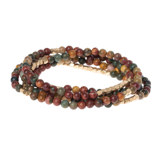 Stone Wrap Bracelet - Stone of Serenity
