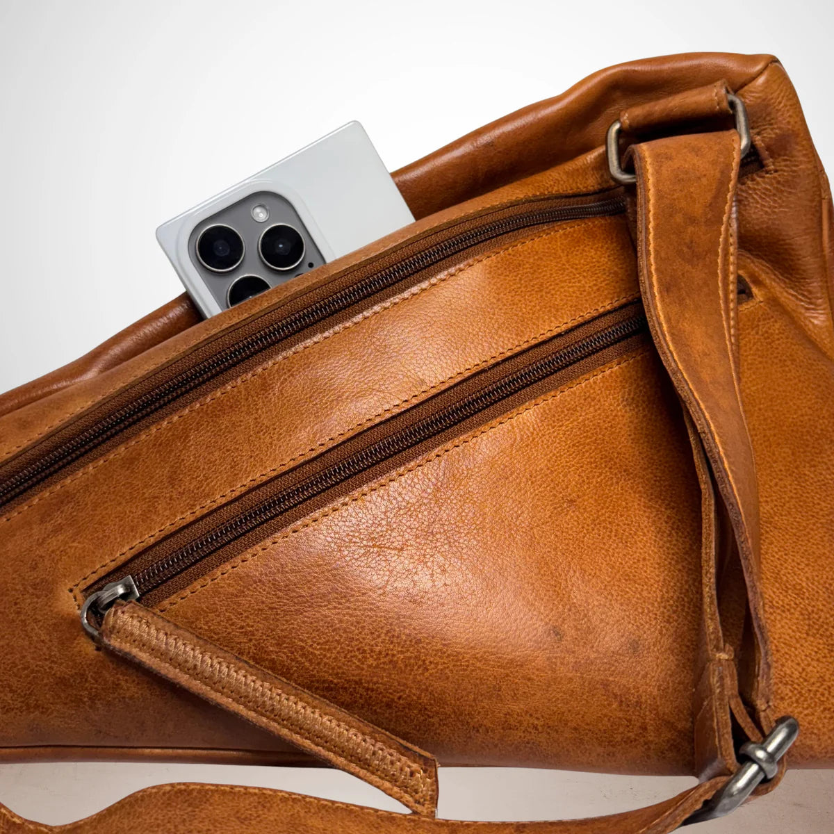 Large Hippie Sling in Cognac