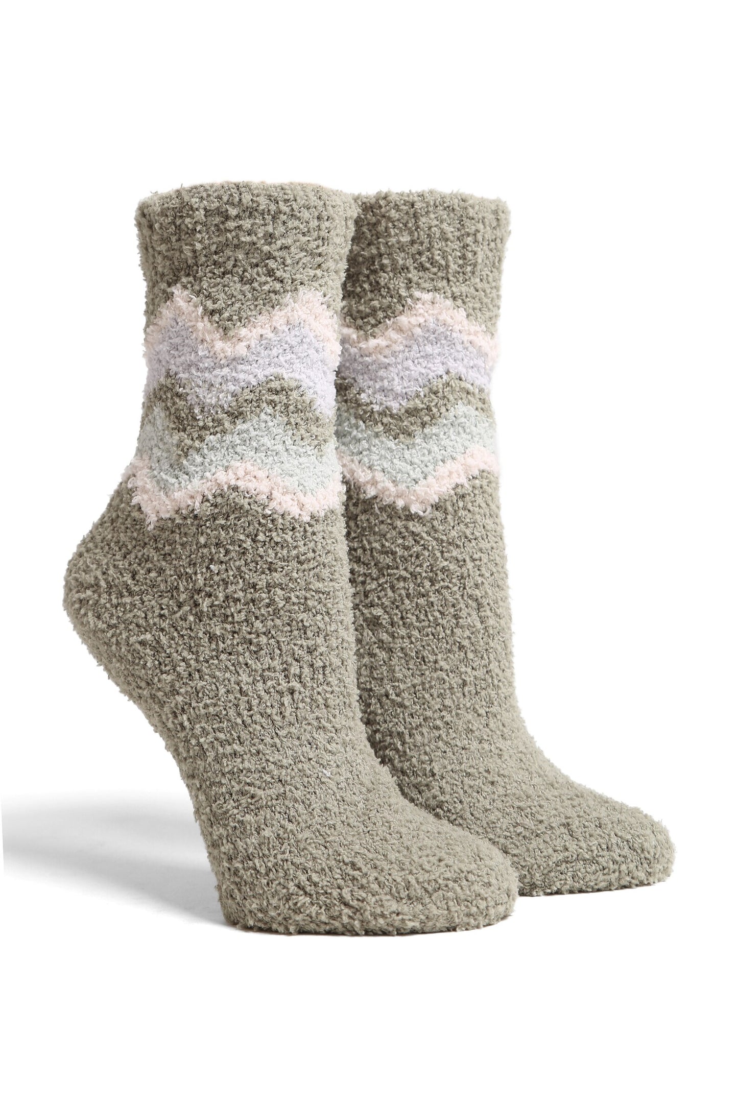 Chevron Mini Crew Socks