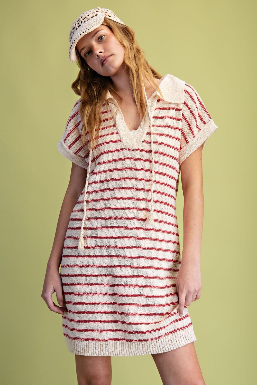 Striped Sweater Dress