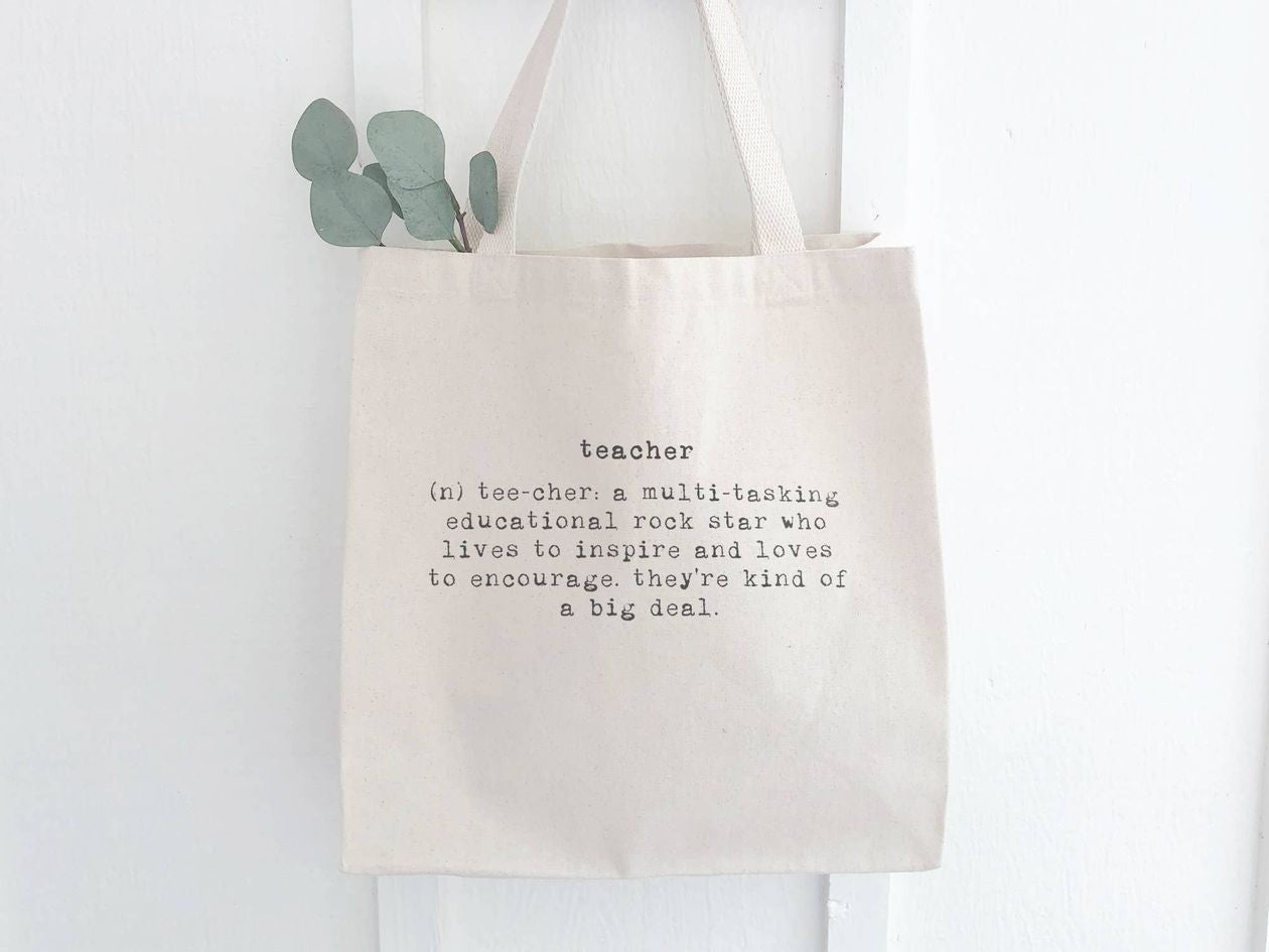 Teacher Definition Market Tote