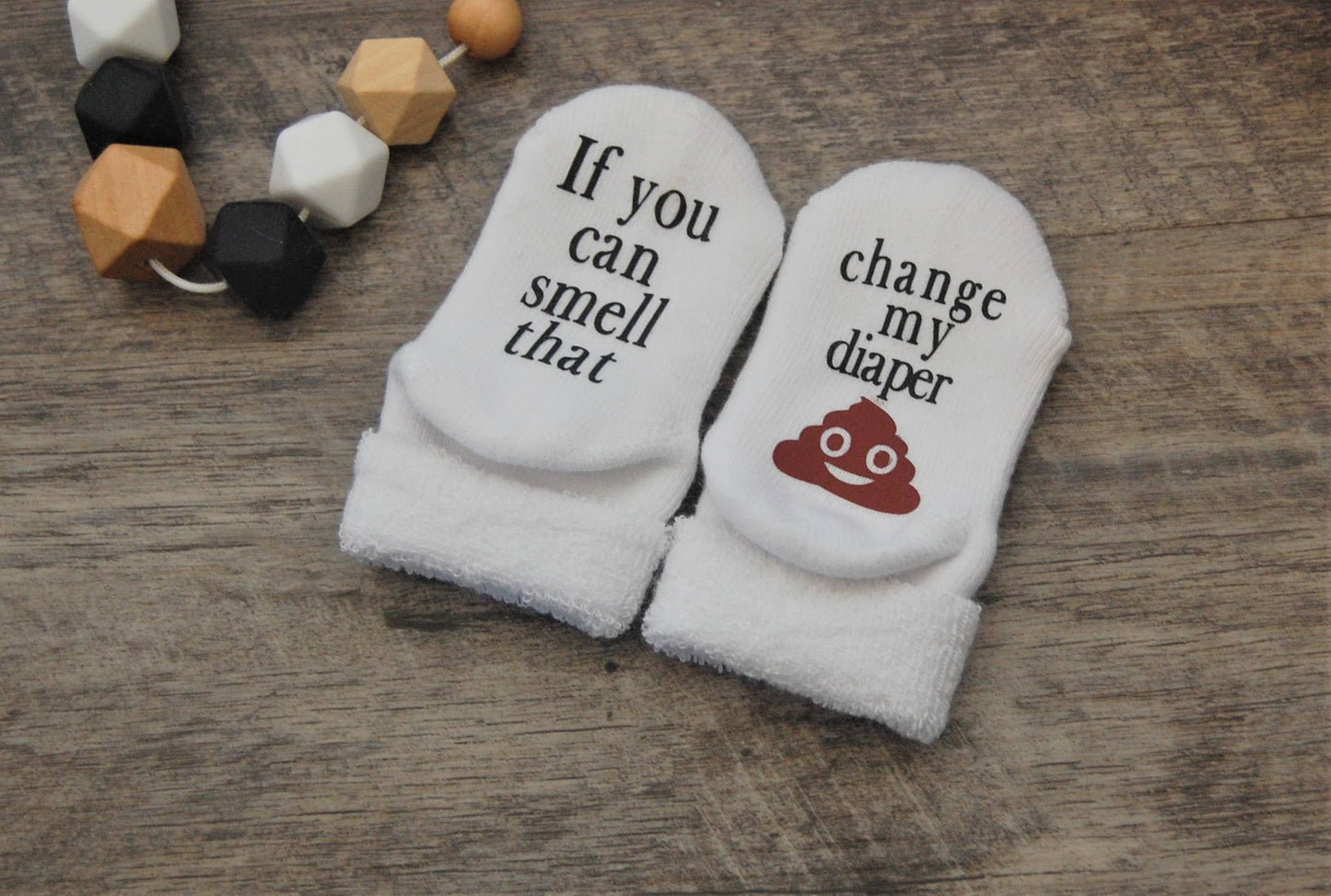 Change My Diaper Baby Socks