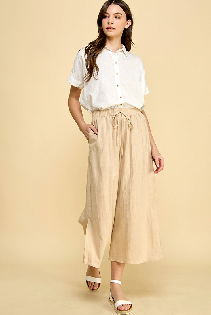 Linen Blend Pants
