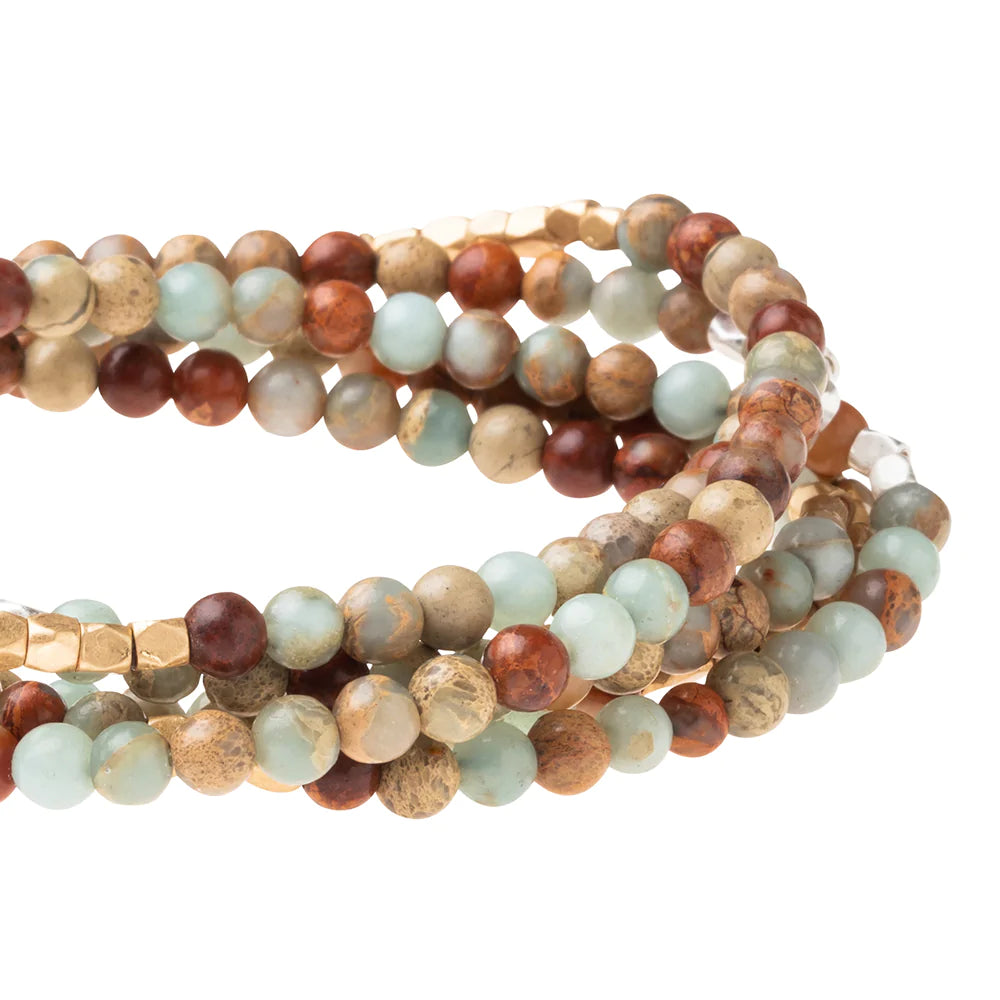 Stone Wrap Bracelet - Stone of Peace