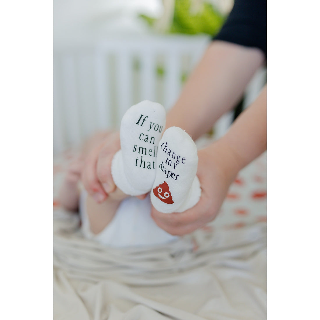 Change My Diaper Baby Socks