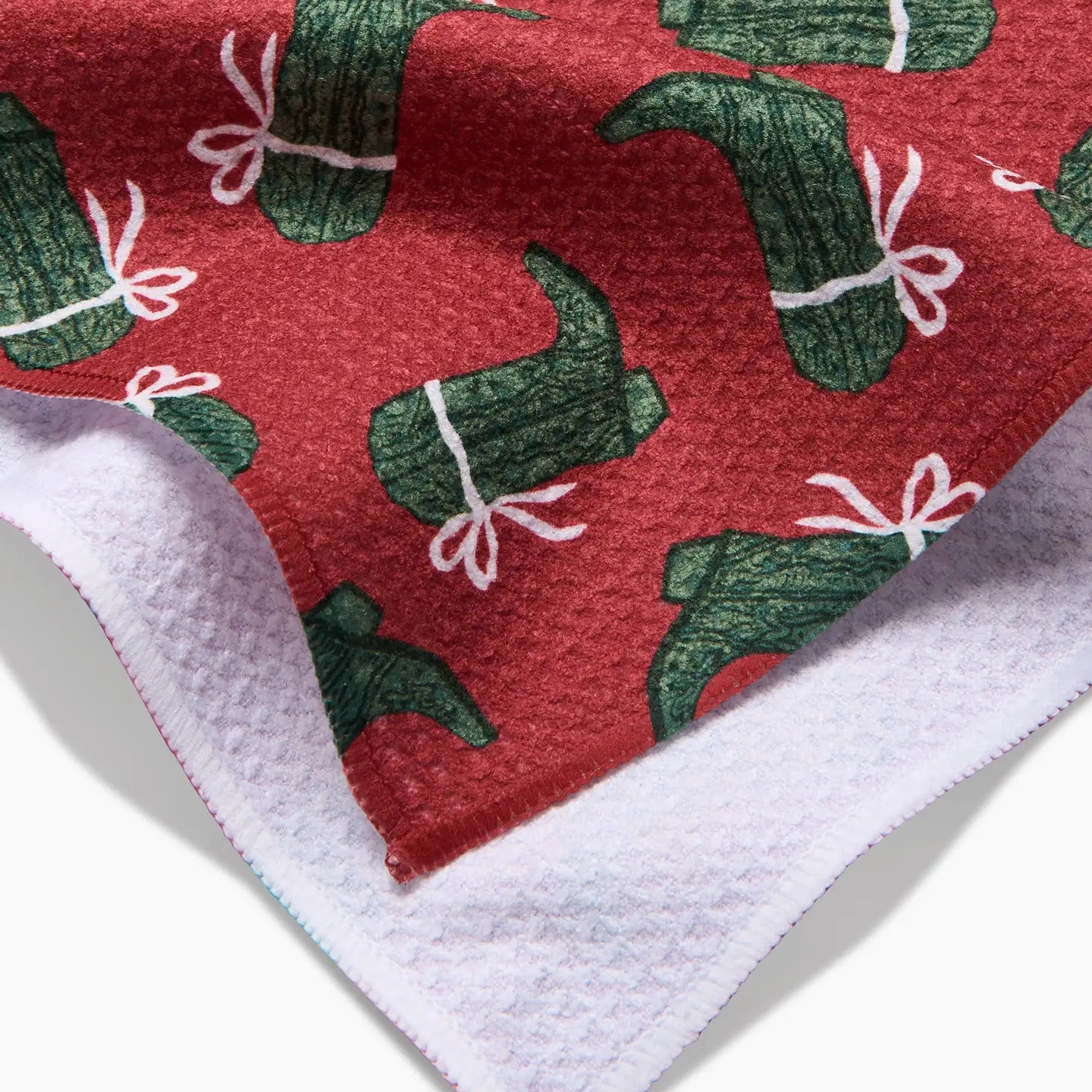 Merry Boots Tea Towel