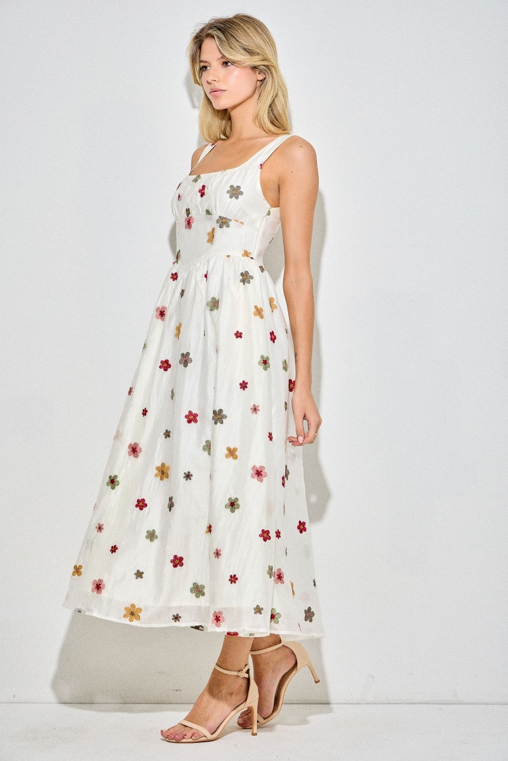 Tawnie Embroidered Maxi Dress