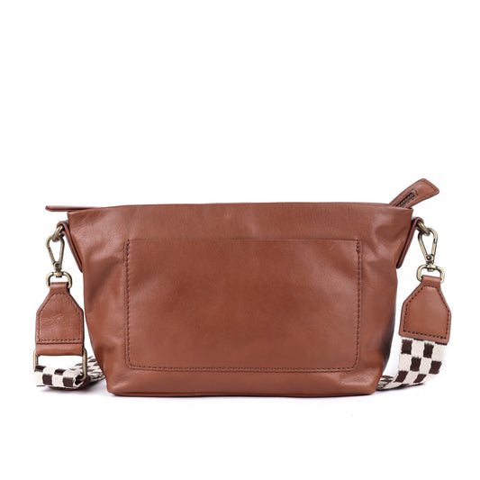 Aquarius Crossbody in Brown