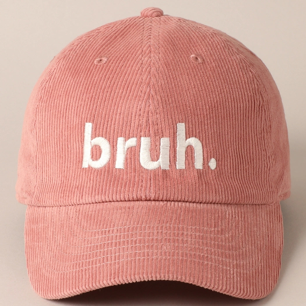 Corduroy Bruh Cap