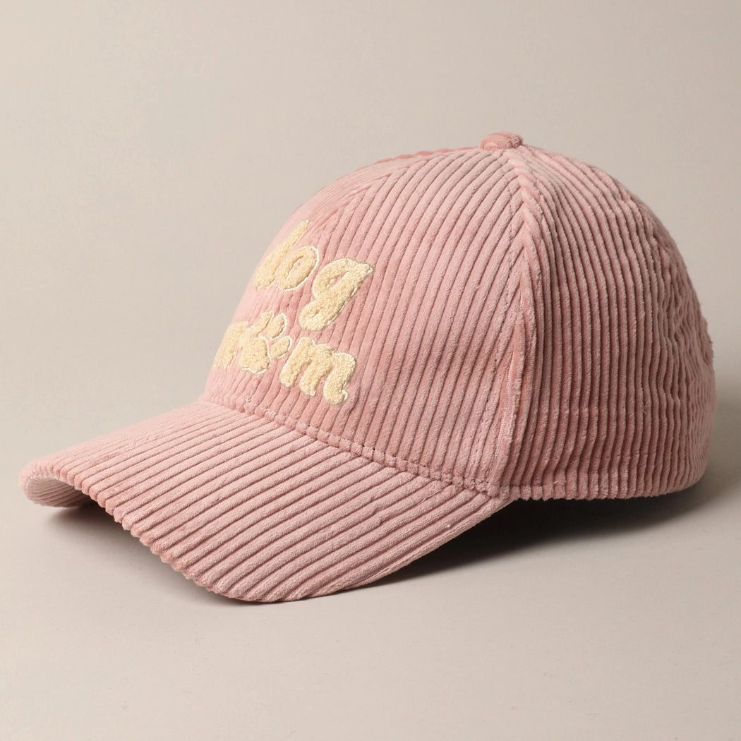 Corduroy Dog Mom Cap