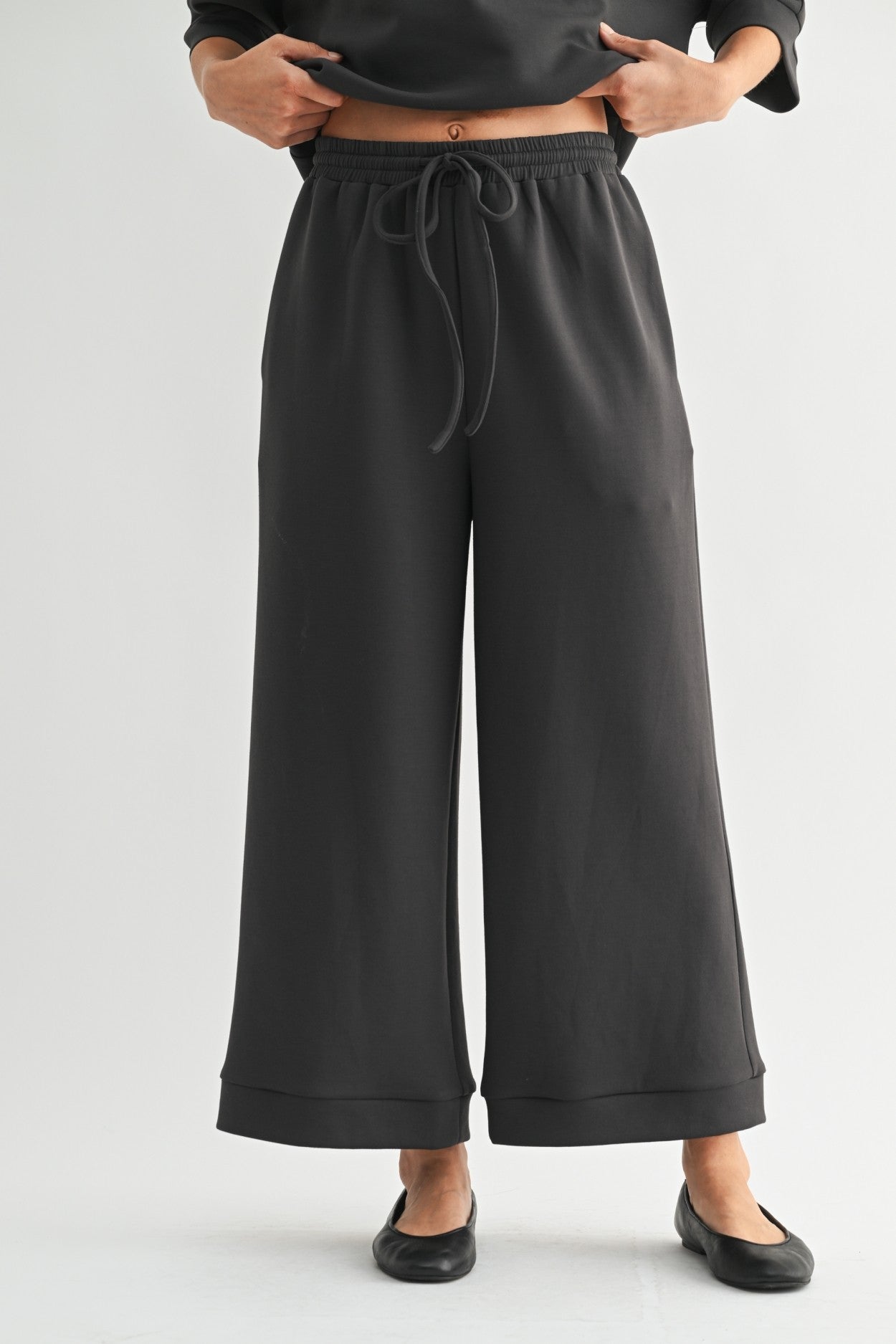 Scuba Pants in Charcoal