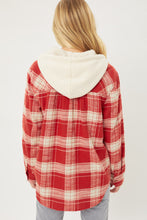 Flannel Plaid Hoodie