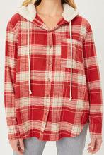 Flannel Plaid Hoodie