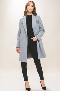 JQ Fleece Long Line Coat