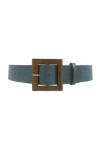 Square Buckle Weave Belt