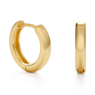 15mm Every Day Gold Hoop Earrings