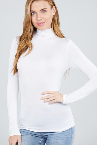 Lightweight Mock Neck Long Sleeve Collection