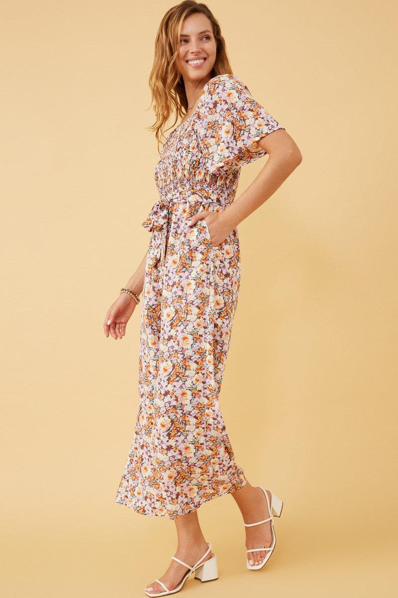 The Jayla Floral Jumpsuit