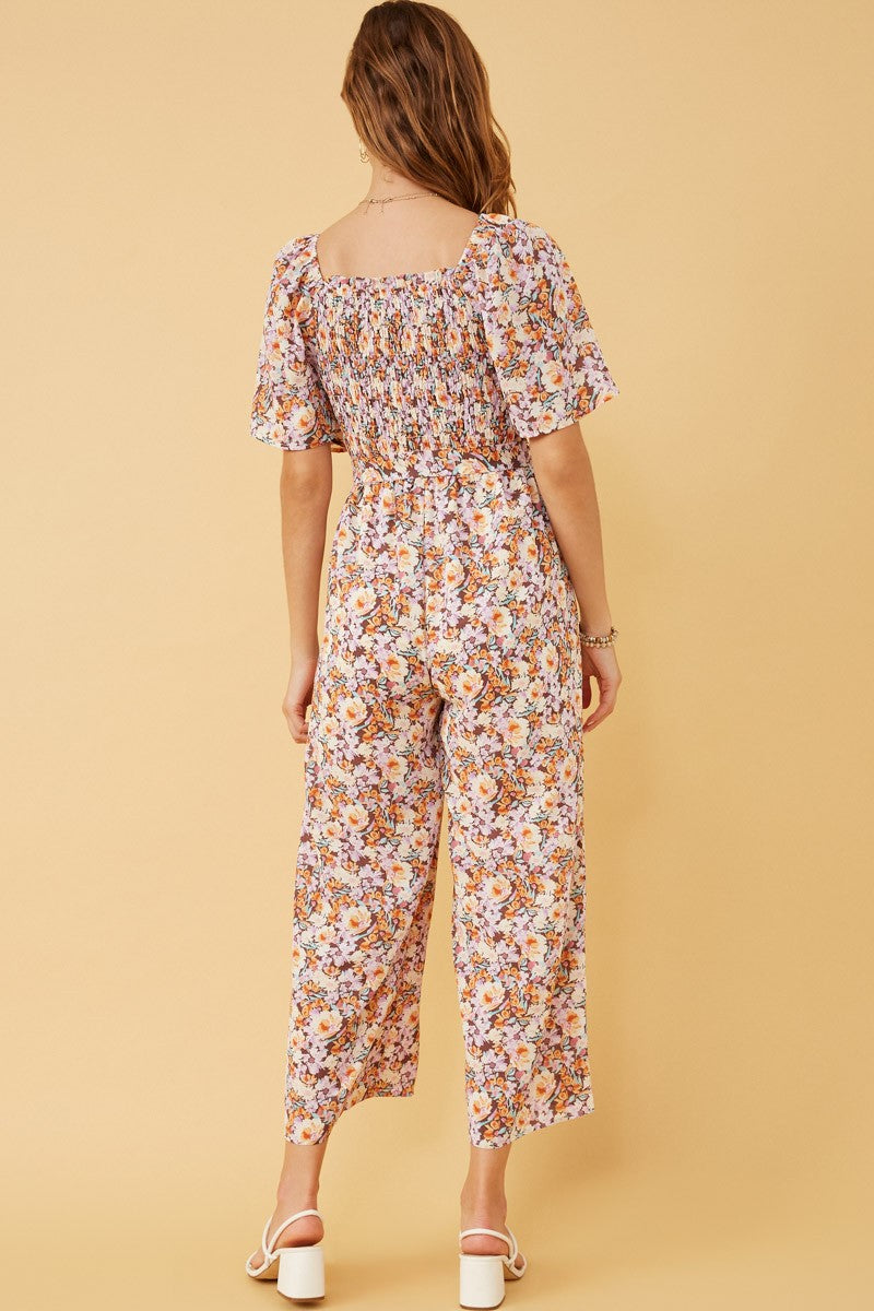 The Jayla Floral Jumpsuit