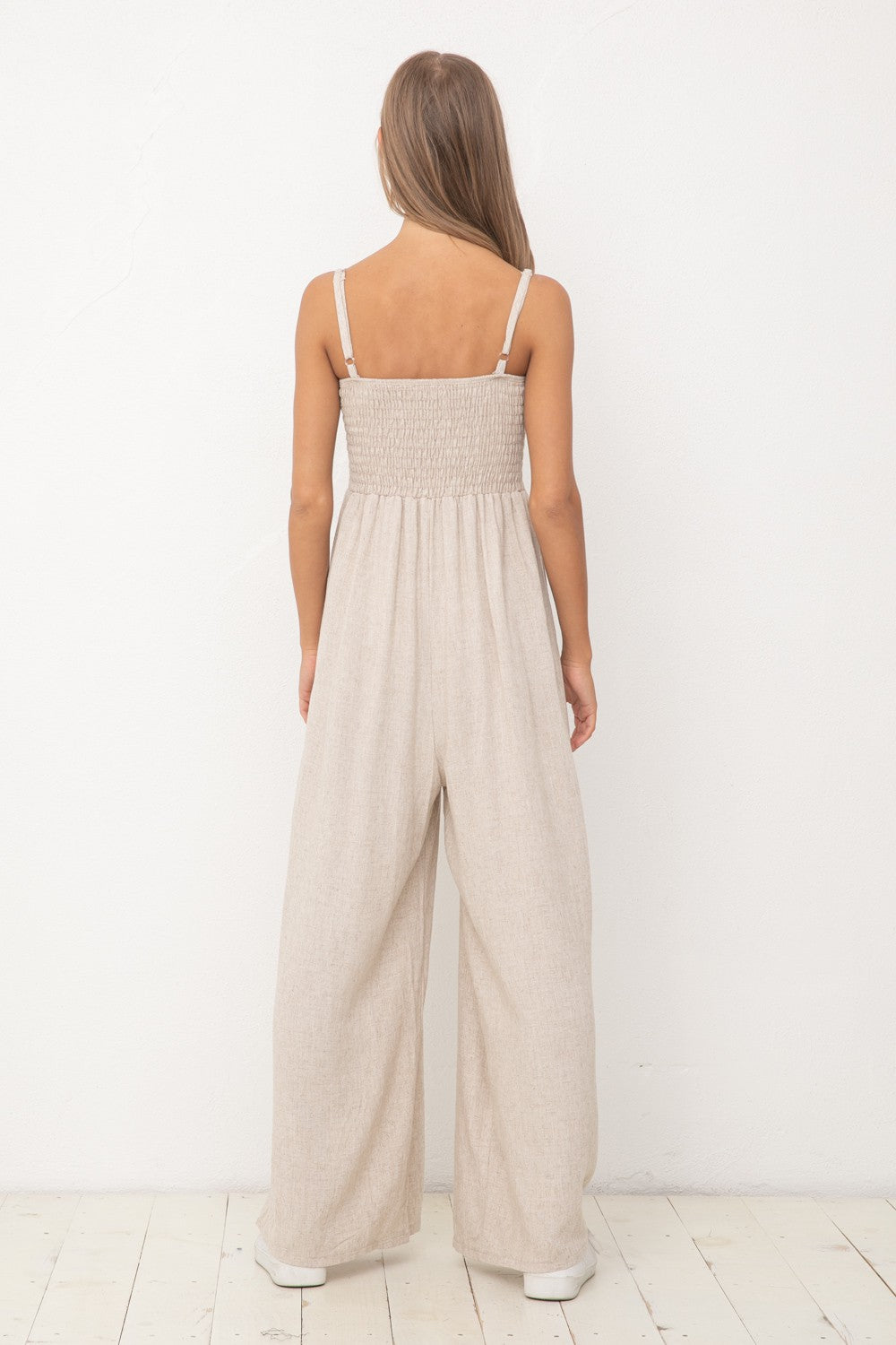 The Trudy Smocked Jumpsuit