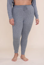 Curvy Brushed 2 Tone Joggers
