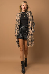 Houndstooth Cardigan