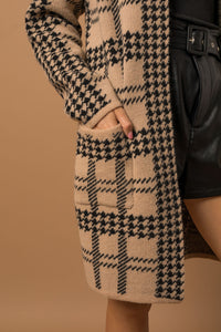 Houndstooth Cardigan