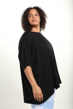 Curvy Hi/Low Cape Shirt