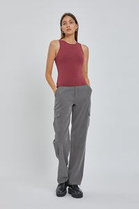 High Neck Tank Top