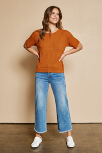 Regal Lightweight Sweater in Auburn