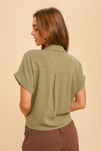 Coconut Button Top
