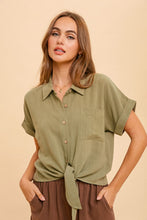 Coconut Button Top
