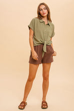 Coconut Button Top