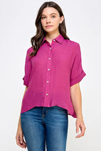 Short Sleeve Collar Shirt