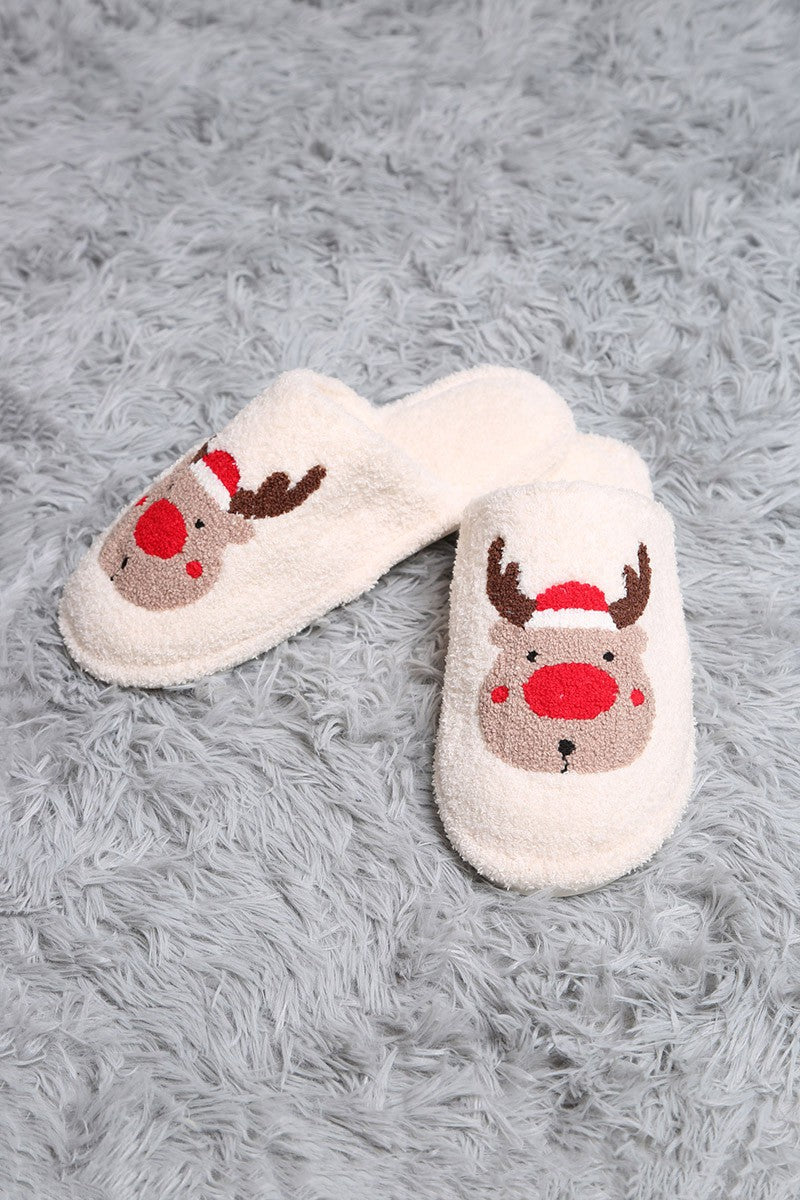 Reindeer Slippers