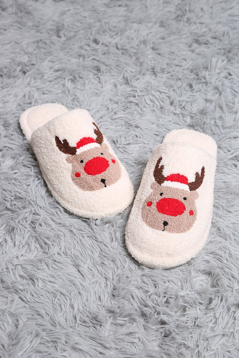 Reindeer Slippers