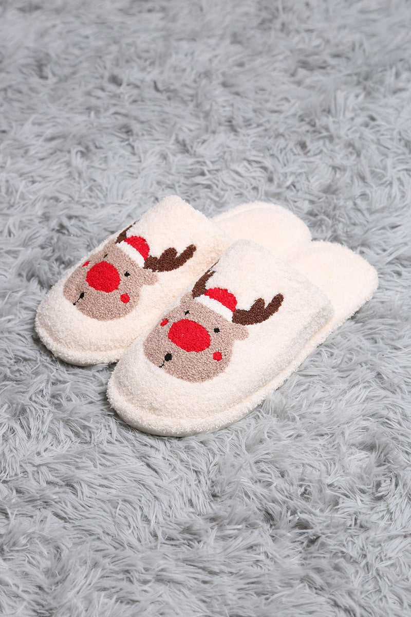 Reindeer Slippers