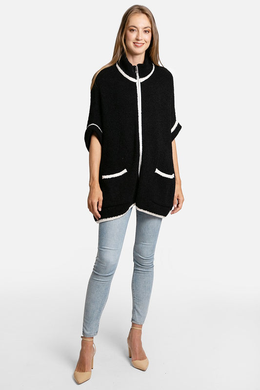 Ultra Comfy Zipper Sweater Jacket