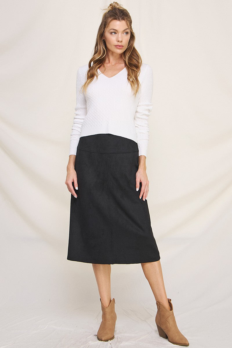 Soft Microsuede Skirt Collection