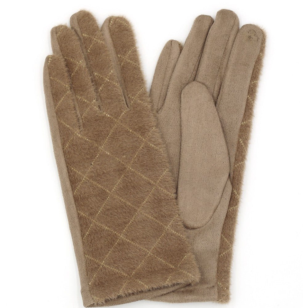 Diamond Fur Gloves