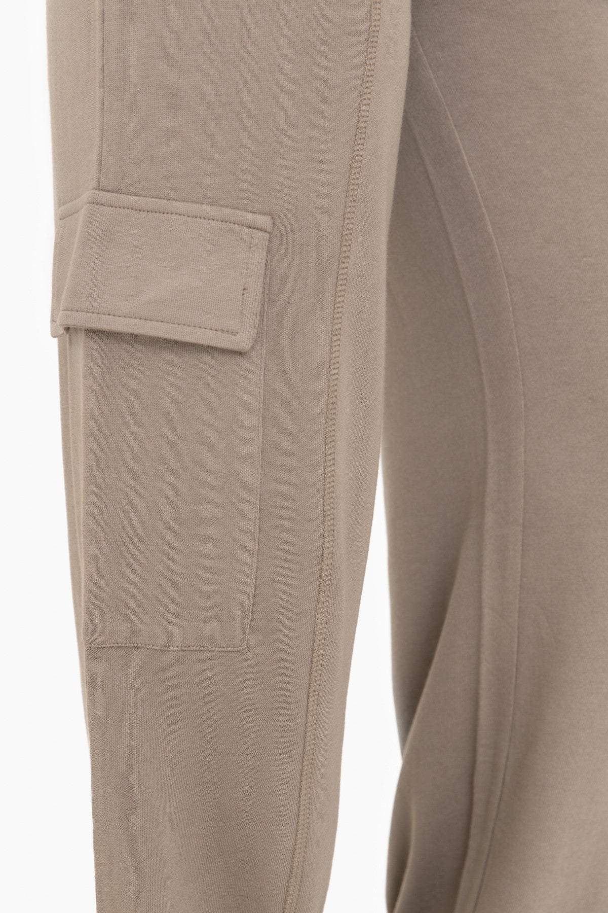 Wide Leg Cargo Pants in Olive/Khaki